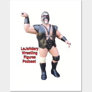 LeJeNdary Wrestling Figures Podcast Brace Posters and Art